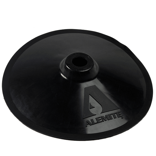 338802 by Alemite | Pump Accessory | Follower Plates | Drumsize: 120 Lb. | Tube Diameter: 1-3/8" | 14.14" OD | use with RAM & Standard Duty