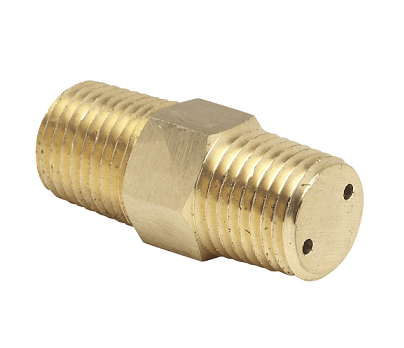 383588-2 by Alemite | Spray Nozzles | Inlet/Outlet: 1/4" Male NPTF | Brass