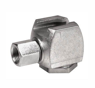42030-A by Alemite | Button Head Coupler | Standard Pull-On Fitting | Thread: 1/8" Female NPT | Pressure: 10000 PSI