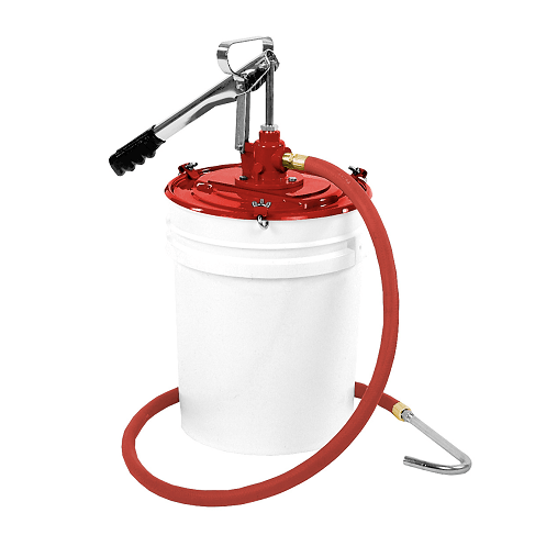 7533-4 by Alemite | Manual Pumps | Oil Dispensing Dual Leverage Pump | Drum size: 5 Gallon | Outlet: 1/2" Female NPTF