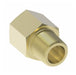 3200X2 by Danfoss | Pipe Adapter | 1/8" Female Pipe x 1/8" Male Pipe | Brass