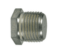 1251-06H Dixon Zinc Plated Steel Male NPT Hex Plug - 3/8"-18 Thread Size