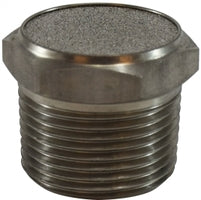 300018 (300-018) Midland Pneumatic Breather Vent - 1/2" Male Pipe - Stainless Steel