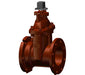 9600FJ8 Midland | NRS Resilient Seated Gate Valve | 8" 250# Flange x 8" Mechanical Joint | Ductile Iron