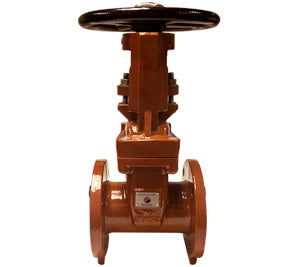 9610NYCF25 Midland No Tap NY and Chicago Gate Valve - 2-1/2" Flanged Ends - Ductile Iron