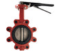 9660L3 Midland Butterfly Valve - 3" Lug Pattern - Lever Operated - Ductile Iron Disc - Buna-N Seat