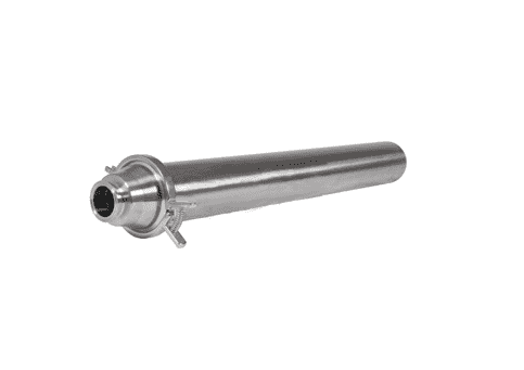 BSCCQ2-R200 Dixon Bradford 2" 316L Stainless Steel Sanitary In-line Filter / Strainer - Long