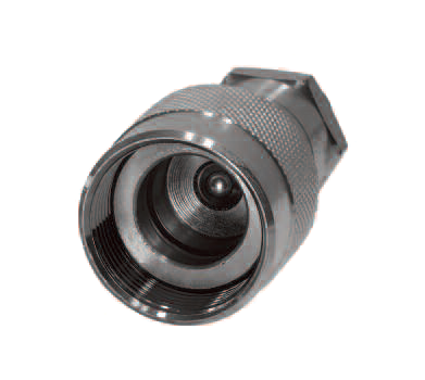 QC-SCB06-F-04N by Couplamatic | Hydralic Quick Coupler | SCB Screw to Connect Ball Coupler | 1/4" Body Size | 1/4-18 NPT Thread Size | Female
