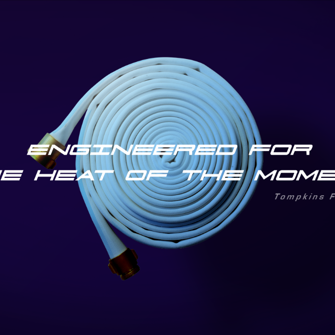 Eliminate Jobsite Downtime with Tompkins Pre-Coupled Double-Jacket Fire Hoses