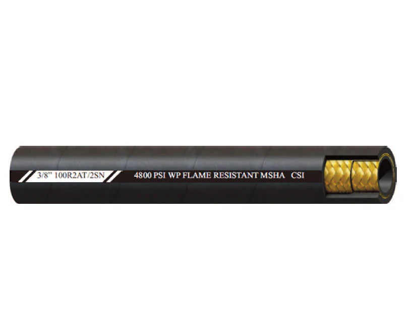 2SN Import Thin Cover 2-Wire Hydraulic Hose (SAE 100R2AT/2SN) by Couplamatic