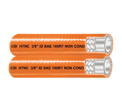 H7TLNC Twin Line Non-Conductive Thermoplastic Hydraulic Hose (SAE 100R7) by Couplamatic