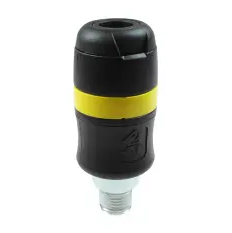 Pneumatic Quick Disconnects without a Barb by Coilhose Pneumatics