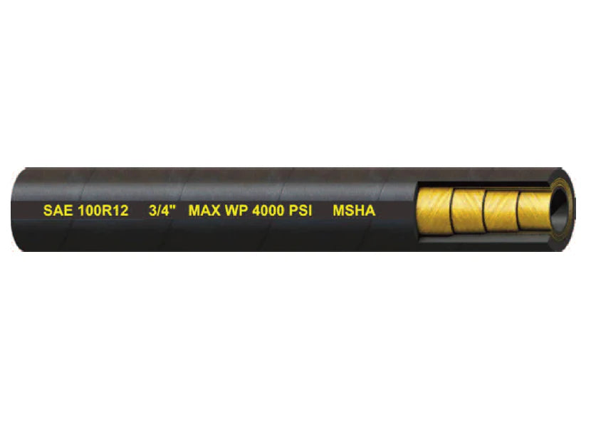 SP580 (Caterpillar) Four Spiral High Pressure Hydraulic Hose (SAE 100R12) by Couplamatic