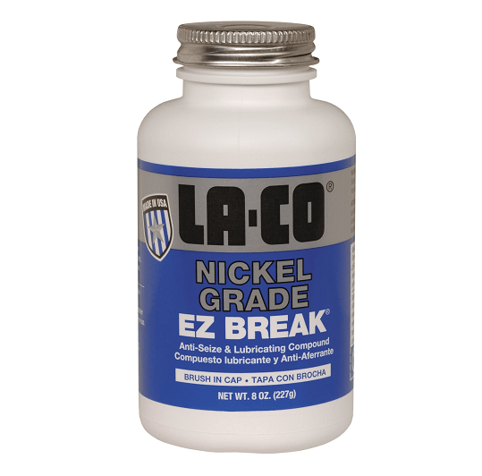 008972 by La-Co | EZ BREAK Nickel Grade Paste | 16 oz. | Brush in Cap | Case of 24