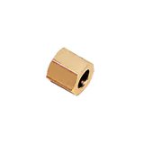 0110 14 00 by Parker | Legris Complementary Compression Fittings | 14 mm Nut x M20x1.5 Metric Thread | 24 mm Hex | Straight | Brass
