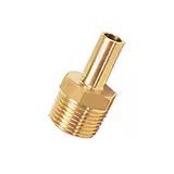 0120 18 27 by Parker | Legris Stud Standpipe | 18 mm Standpipe x 3/4" Male BSPT Thread | 27 mm Hex | 47.5 mm Length | Straight | Brass
