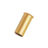 0127 10 07 by Parker | Legris Tube Support for Polymer Tubing | 10 mm Tube OD x 7 mm Tube ID | 18 mm Length | Straight | Brass