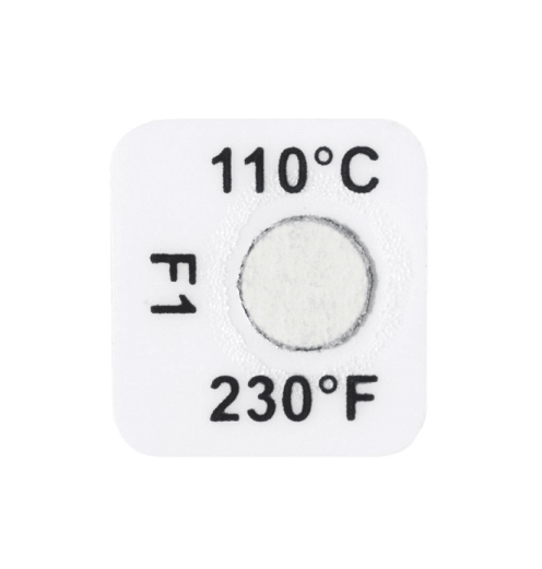 026285 by Tempil | Tempilabel Series 21 | Temperature Indicating Label: 210° F | Roll of 1000