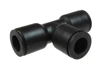 CL640404 by Coilhose | COILOCK™ Push-To-Connect Fitting | Union | 1/4" Tube OD | Tee | Plastic