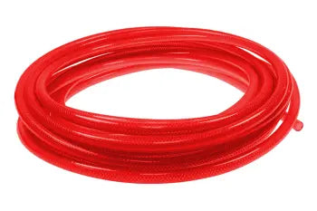 PFE5100TR by Coilhose | Flexeel® Reinforced Hose | 5/16" Hose ID | .473" Hose OD | without Fittings | 100ft | Transparent Red | Straight | Polyurethane