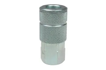 590-DL by Coilhose | Couplers & Connectors | 3/8" Automotive Coupler x 3/8" Female NPT Thread | Display | Straight | Steel | Pack of 5