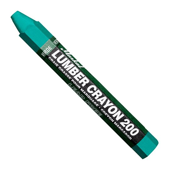 080356 by Markal | Lumber Crayon 200 | Green | Case of 144