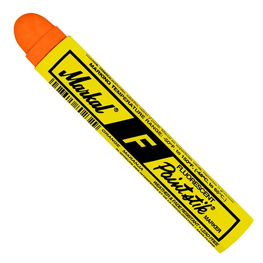 082834 by Markal | F Paintstik | Fluorescent Orange | Case of 72