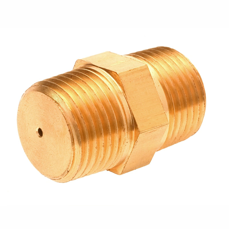 384280-4 by Alemite | Spray Nozzles | Inlet/Outlet: 1/2" Male PTF | SAE Special Short | Brass