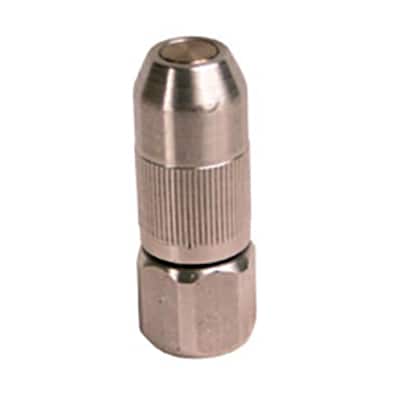 340084 by Alemite | Control Valve Non-Drip Nozzle | Manual High-Volume | Thread Sizes: 1/2" Female NPTF