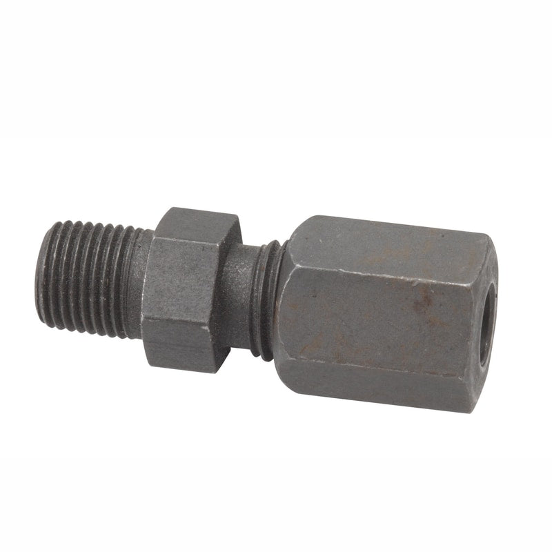 339738 by Alemite | Autolube BTX Tubing and Connectors | Tube Fitting for Steel Tube | 1/4" OD x 1/8" NPT
