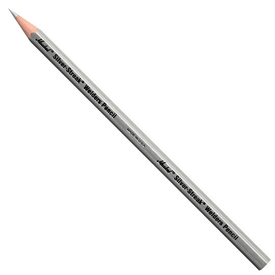 096101 by Markal | Welding Marker | Silver-Streak Welders Pencils | Silver  | Case of 72