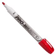 097012 by Markal | PRO-WASH | Detergent Removable | 1/8" (3 mm) Mark Size | Red  | Case of 48