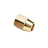 0110 04 00 60 by Parker | Legris Complementary Compression Fittings | 4 mm Long Nut x M8x1 Metric Thread | 11 mm Hex | Straight | Brass