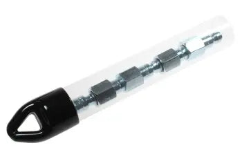 1602-T5 by Coilhose | Steel Connector | 1/4" Male NPT Automotive Interchange | Connector | Straight | Plated Steel | Pack of 5