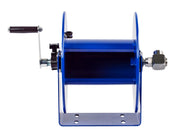 112P-3-8 by Coxreels | 100 Pure Flow Series | 4,000 PSI Hand Crank Hose Reel for Breathing Air & Clean Fluids | 3/8" Hose ID, 3/8" FNPT Inlet | Steel | 100ft Capacity, Hose Not Included