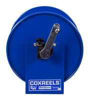 112P-3-8 by Coxreels | 100 Pure Flow Series | 4,000 PSI Hand Crank Hose Reel for Breathing Air & Clean Fluids | 3/8" Hose ID, 3/8" FNPT Inlet | Steel | 100ft Capacity, Hose Not Included