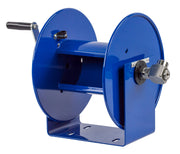 112P-3-8 by Coxreels | 100 Pure Flow Series | 4,000 PSI Hand Crank Hose Reel for Breathing Air & Clean Fluids | 3/8" Hose ID, 3/8" FNPT Inlet | Steel | 100ft Capacity, Hose Not Included