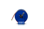 112W-1-100 by Coxreels | 100W Series | 200 PSI Hand Crank Hose Reel for Oxy-Acetylene Welding | 1/4" Hose ID, 1/4" FNPT Inlet | Steel | 100ft Capacity, Hose Not Included