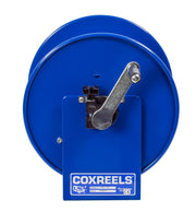 112WTL-1-100 by Coxreels | 100W Series | 200 PSI Hand Crank Hose Reel for Oxy-Fuel Welding (T-Grade) | 1/4" Hose ID, 1/4" FNPT Inlet | Steel | 100ft Capacity, Hose Not Included