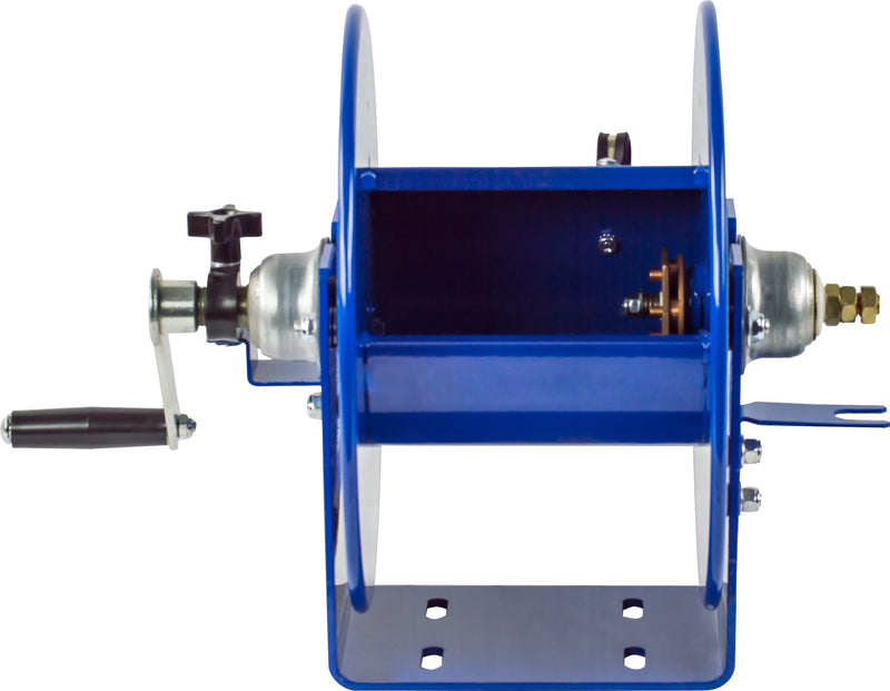112WCL-6-01 by Coxreels | 100WCL Series | Hand Crank Welding Cable Reel | #1 Cable, 450A | Steel | 150ft Capacity, Cable Not Included