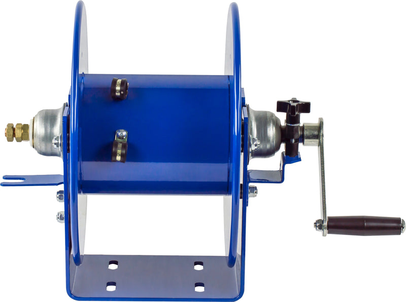 112WCL-6-10 by Coxreels | 100WCL Series | Hand Crank Welding Cable Reel | #1/0 Cable, 450A | Steel | 100ft Capacity, Cable Not Included