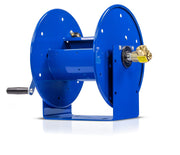 112-3-100 by Coxreels | 100 Series | 4,000 PSI Hand Crank Hose Reel | 3/8" Hose ID, 3/8" FNPT Inlet | Steel | 100ft Capacity, Hose Not Included