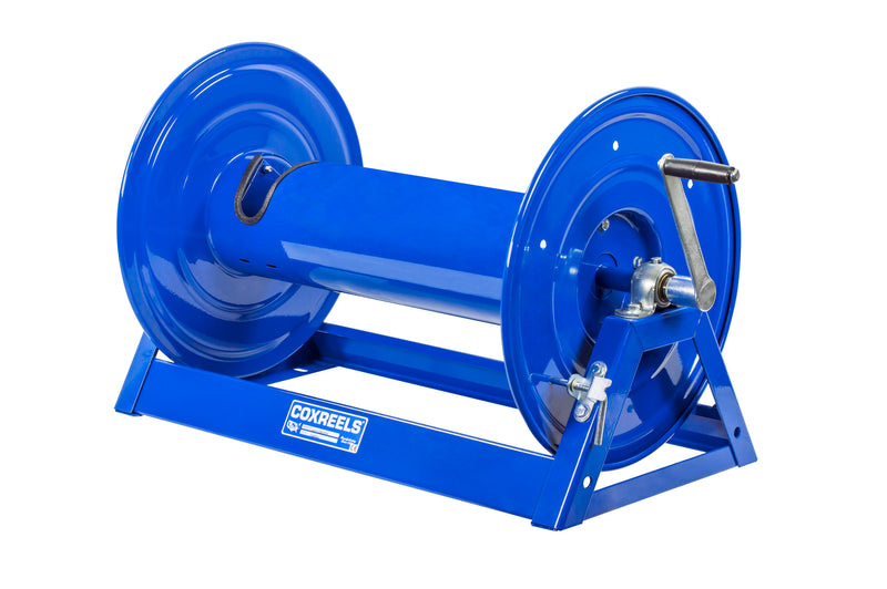 1125-5-250-BYXX by Coxreels | Storage Series | Hand Crank Hose Storage Reel | 28" Drum Width | Steel | Hose Not Included