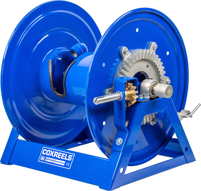 1125-5-100-C by Coxreels | 1125 Series | 3,000 PSI Hand Crank Hose Reel | 3/4" Hose ID, 3/4" FNPT Inlet | Steel | 100ft Capacity, Hose Not Included
