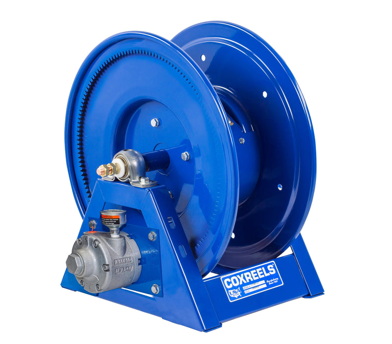 1125WCL-6-A by Coxreels | 1125WCL Series | Motor Driven Welding Cable Reel | #4 Gast Air Motor | #2, #1, #1/0 or #2/0 Cable, 450A | Steel | 300/250/200/150ft Capacity, Cable Not Included