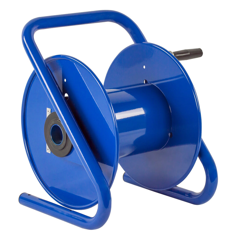 112Y-8-CM by Coxreels | 112Y-CM Series | Hand Crank Cord Storage Reel | 8/3 or 10/3 or 12/3 or 16/3 Cord | Steel | 80/135/300ft Capacity, Cord Not Included