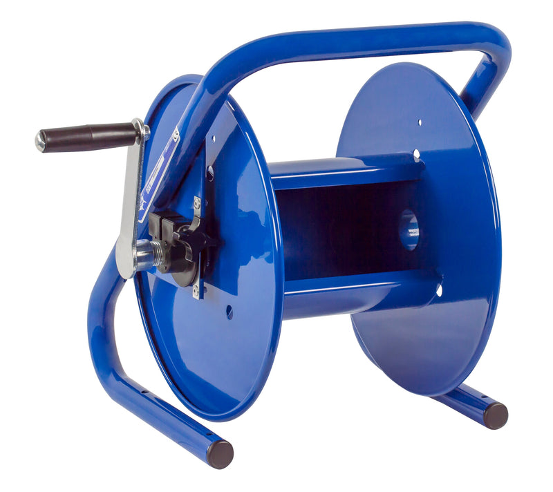 112Y-8-CM by Coxreels | 112Y-CM Series | Hand Crank Cord Storage Reel | 8/3 or 10/3 or 12/3 or 16/3 Cord | Steel | 80/135/300ft Capacity, Cord Not Included