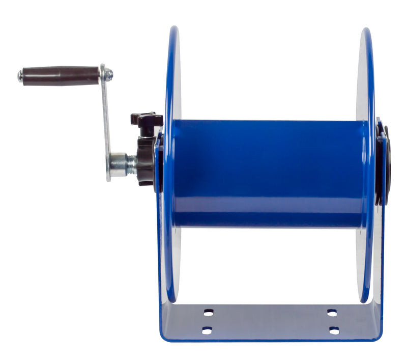 112Y-4 by Coxreels | 112Y Series | Hand Crank Cord Storage Reel | 8/3 or 10/3 or 12/3 or 16/3 Cord | Steel | 40/75/150/300ft Capacity, Cord Not Included