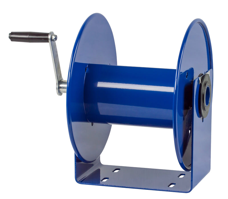 112Y-4 by Coxreels | 112Y Series | Hand Crank Cord Storage Reel | 8/3 or 10/3 or 12/3 or 16/3 Cord | Steel | 40/75/150/300ft Capacity, Cord Not Included