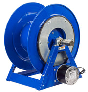 1175-6-100-E by Coxreels | 1175 Series | 3,000 PSI Motor Driven Hose Reel | 12V DC 1/3 HP Electric Motor | 1" Hose ID, 1" FNPT Inlet | Steel | 100ft Capacity, Hose Not Included